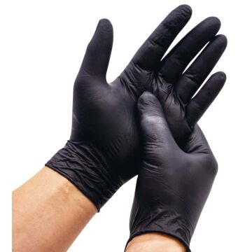 Nitril Hand Premium Schwarz