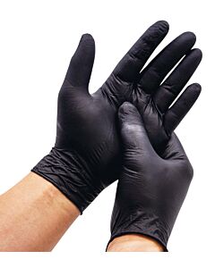 Nitril Hand Premium Schwarz