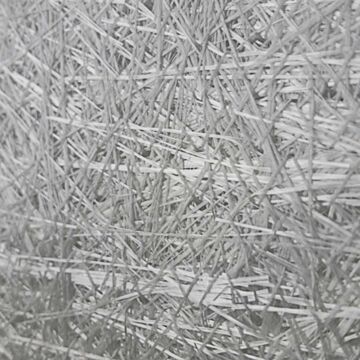 Glasmatte vernäht