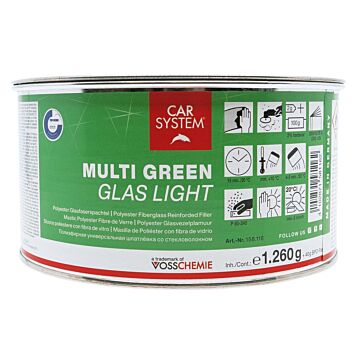Multi Green Glas Light